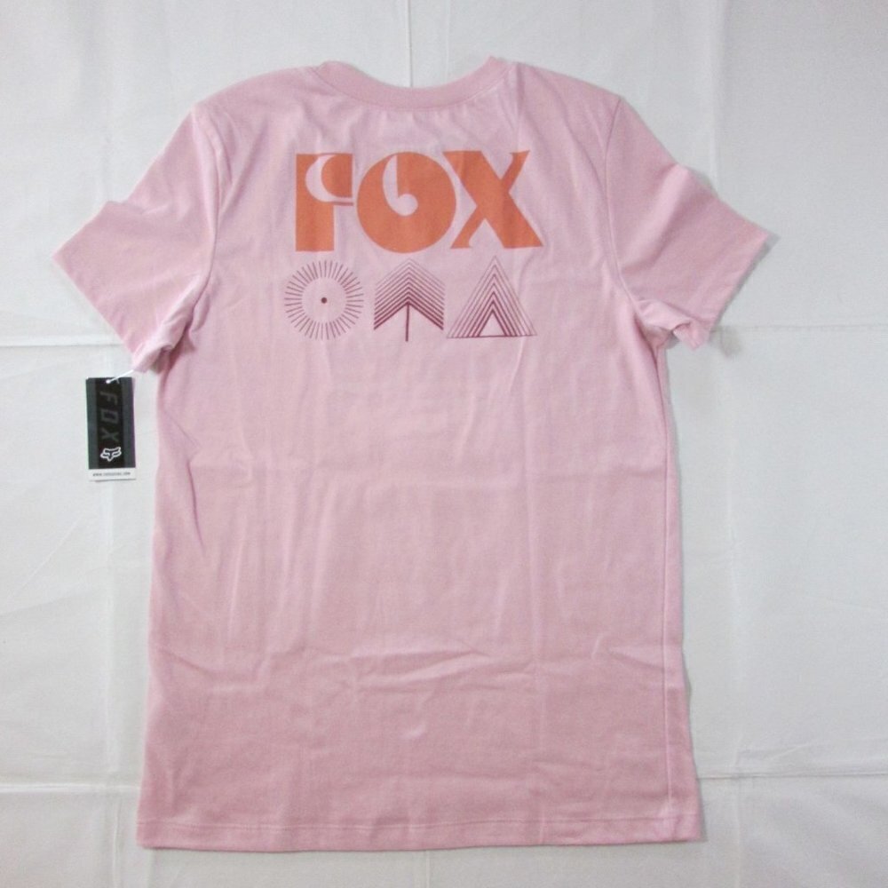 Fox Racing Women's MED Short Sleeve Rockwilder Graphic T-Shirt - Blush Pink